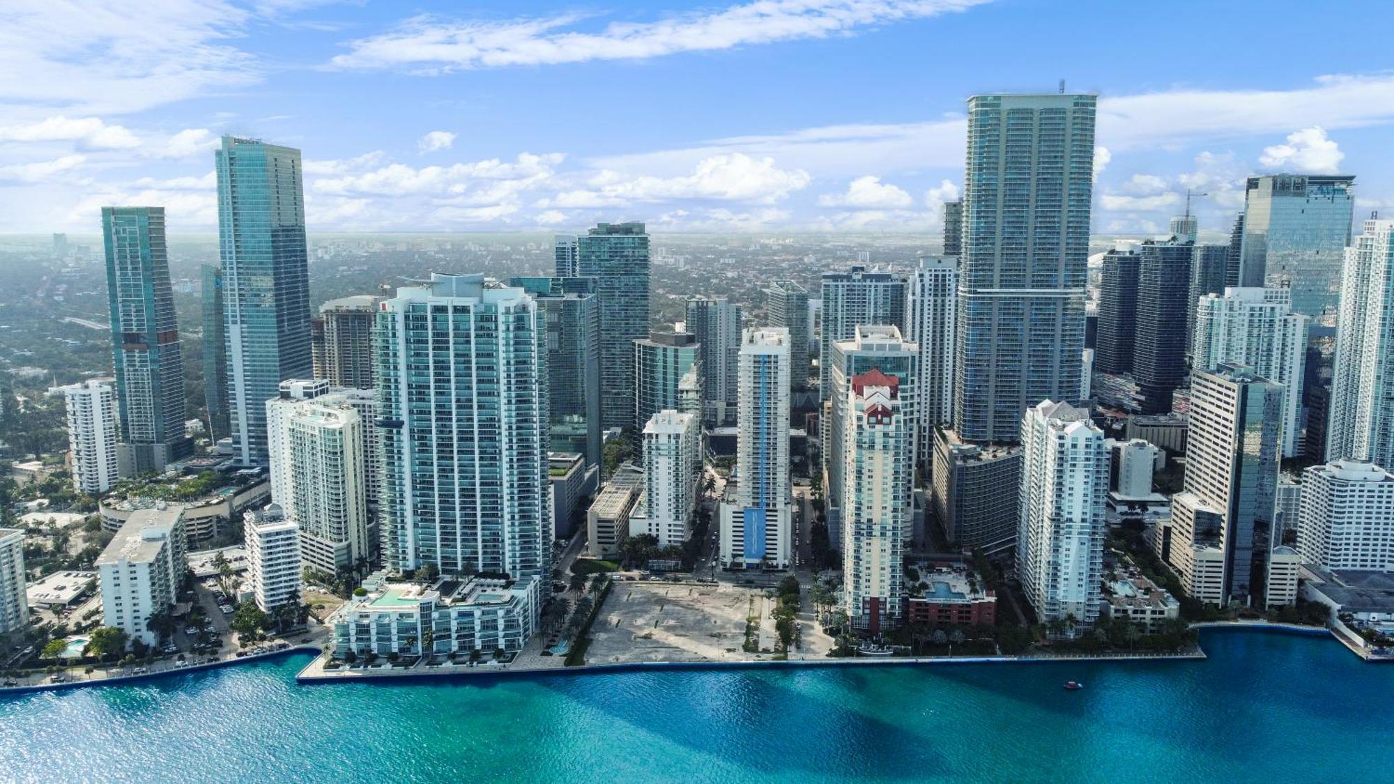 Upscale Brickell 3 Bedroom With Water Views And Free Parking 마이애미 외부 사진
