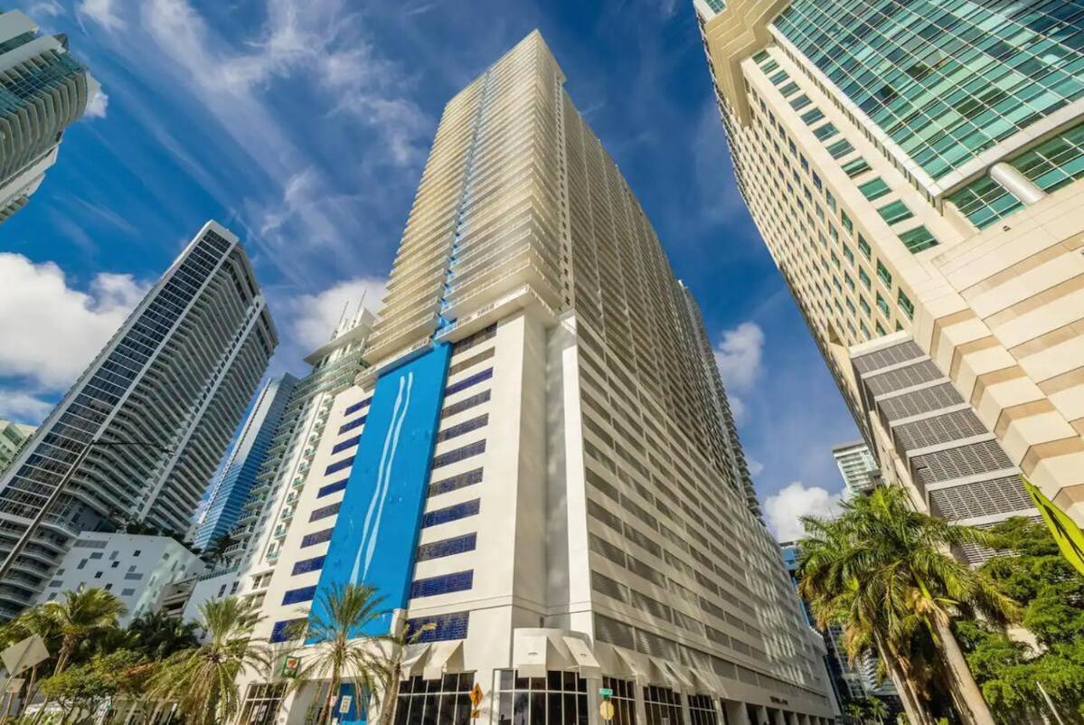 Upscale Brickell 3 Bedroom With Water Views And Free Parking 마이애미 외부 사진